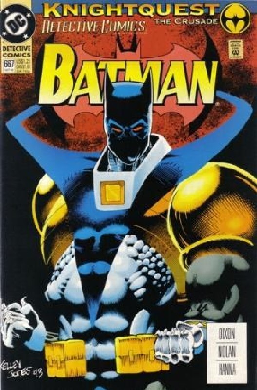 Cover of Detective Comics #667. One of 250,000 Vintage American Comics on sale from Krypton!