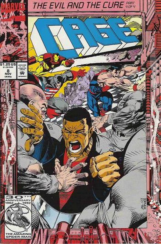 Cover of Cage (Vol 1) #8. One of 250,000 Vintage American Comics on sale from Krypton!