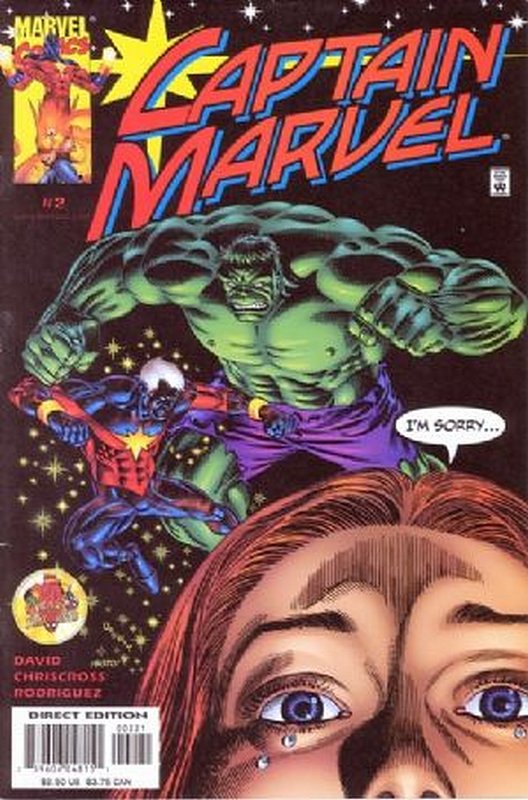Cover of Captain Marvel (Vol 3) #2. One of 250,000 Vintage American Comics on sale from Krypton!