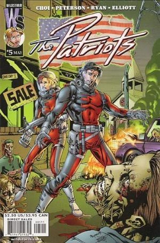 Cover of Patriots (Vol 1) The #5. One of 250,000 Vintage American Comics on sale from Krypton!