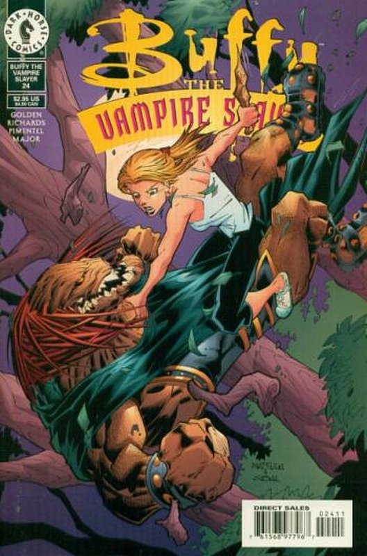 Cover of Buffy the Vampire Slayer (Vol 1) #24. One of 250,000 Vintage American Comics on sale from Krypton!