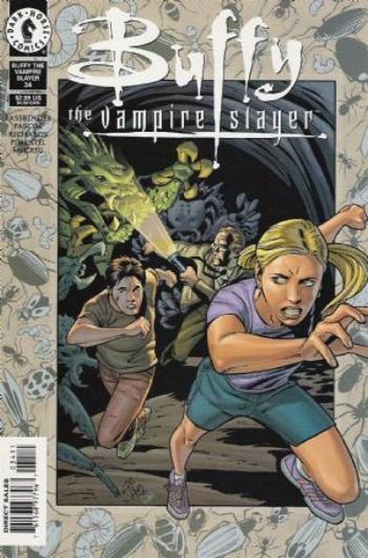 Cover of Buffy the Vampire Slayer (Vol 1) #34. One of 250,000 Vintage American Comics on sale from Krypton!