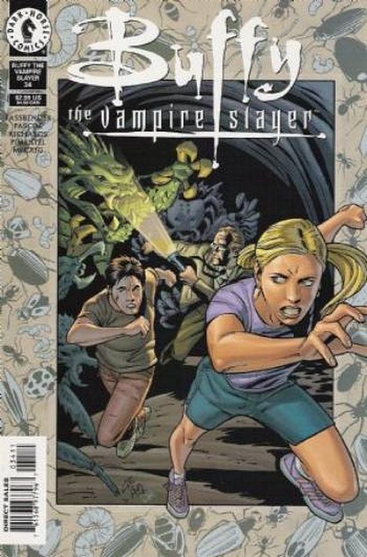 Cover of Buffy the Vampire Slayer (Vol 1) #34. One of 250,000 Vintage American Comics on sale from Krypton!