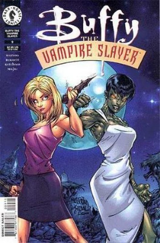 Cover of Buffy the Vampire Slayer (Vol 1) #9. One of 250,000 Vintage American Comics on sale from Krypton!