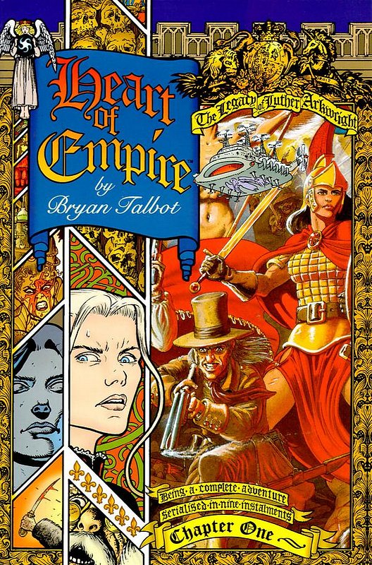 Cover of Heart of Empire Legacy of Luther Arkwright #1. One of 250,000 Vintage American Comics on sale from Krypton!