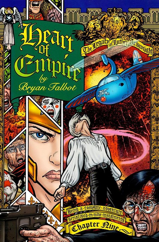 Cover of Heart of Empire Legacy of Luther Arkwright #9. One of 250,000 Vintage American Comics on sale from Krypton!