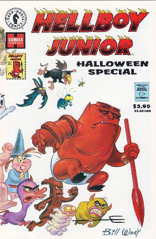 Cover of Hellboy Junior: Halloween Special (1997 One Shot) #1. One of 250,000 Vintage American Comics on sale from Krypton!