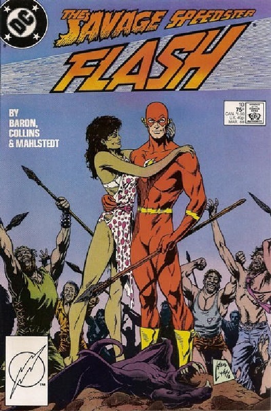 Cover of Flash (Vol 2) #10. One of 250,000 Vintage American Comics on sale from Krypton!