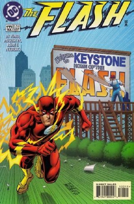Cover of Flash (Vol 2) #122. One of 250,000 Vintage American Comics on sale from Krypton!