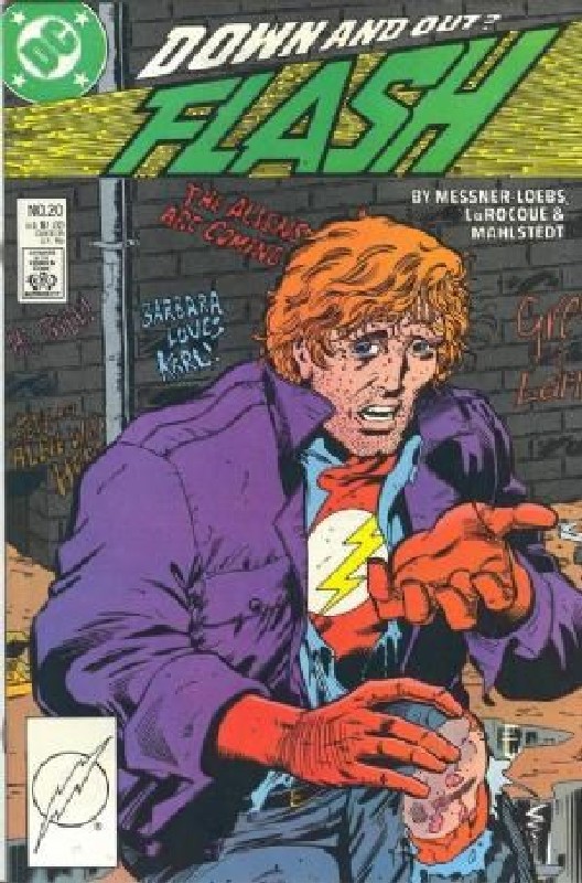 Cover of Flash (Vol 2) #20. One of 250,000 Vintage American Comics on sale from Krypton!