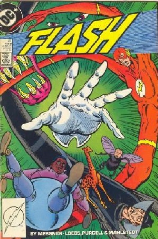 Cover of Flash (Vol 2) #23. One of 250,000 Vintage American Comics on sale from Krypton!