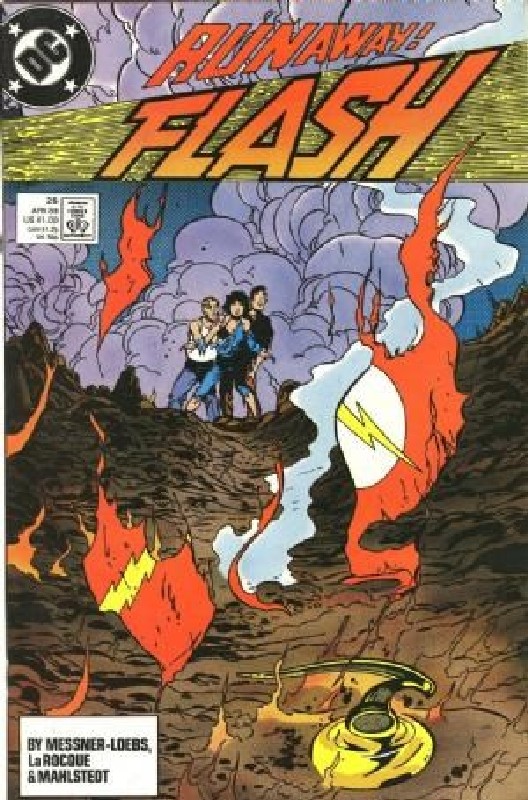Cover of Flash (Vol 2) #25. One of 250,000 Vintage American Comics on sale from Krypton!