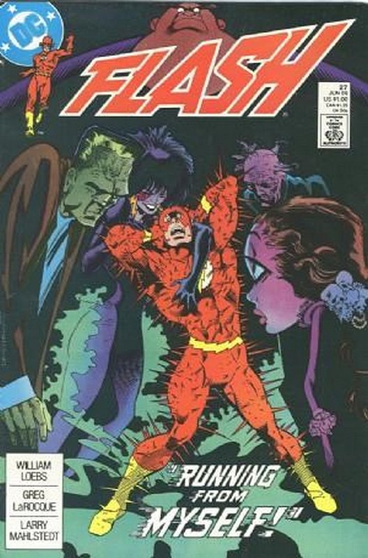 Cover of Flash (Vol 2) #27. One of 250,000 Vintage American Comics on sale from Krypton!