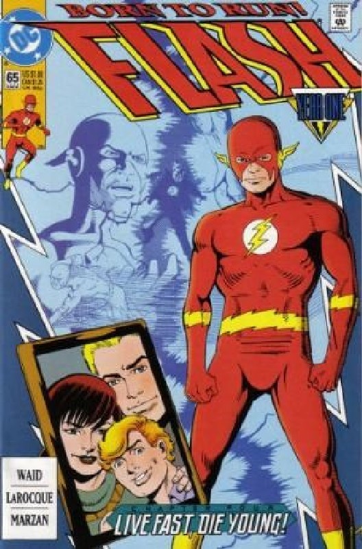 Cover of Flash (Vol 2) #65. One of 250,000 Vintage American Comics on sale from Krypton!