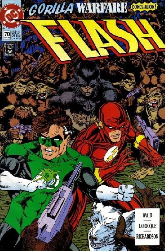 Cover of Flash (Vol 2) #70. One of 250,000 Vintage American Comics on sale from Krypton!
