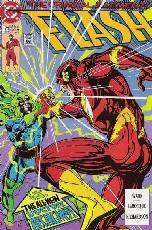 Cover of Flash (Vol 2) #71. One of 250,000 Vintage American Comics on sale from Krypton!