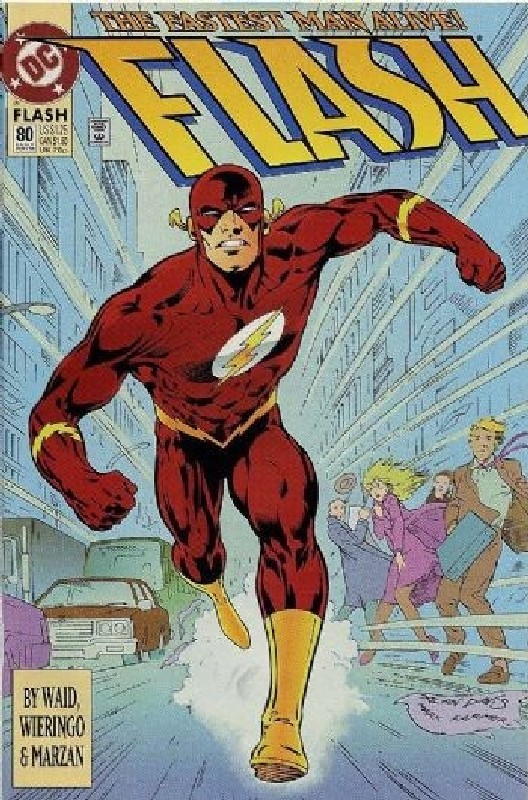 Cover of Flash (Vol 2) #80. One of 250,000 Vintage American Comics on sale from Krypton!