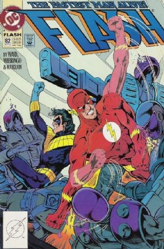 Cover of Flash (Vol 2) #82. One of 250,000 Vintage American Comics on sale from Krypton!