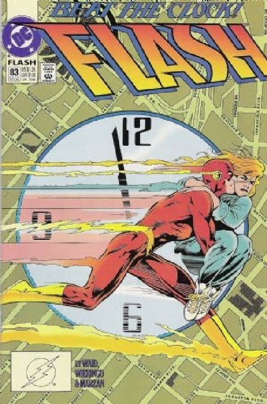Cover of Flash (Vol 2) #83. One of 250,000 Vintage American Comics on sale from Krypton!