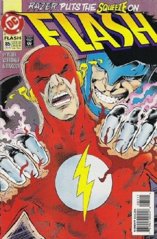 Cover of Flash (Vol 2) #85. One of 250,000 Vintage American Comics on sale from Krypton!