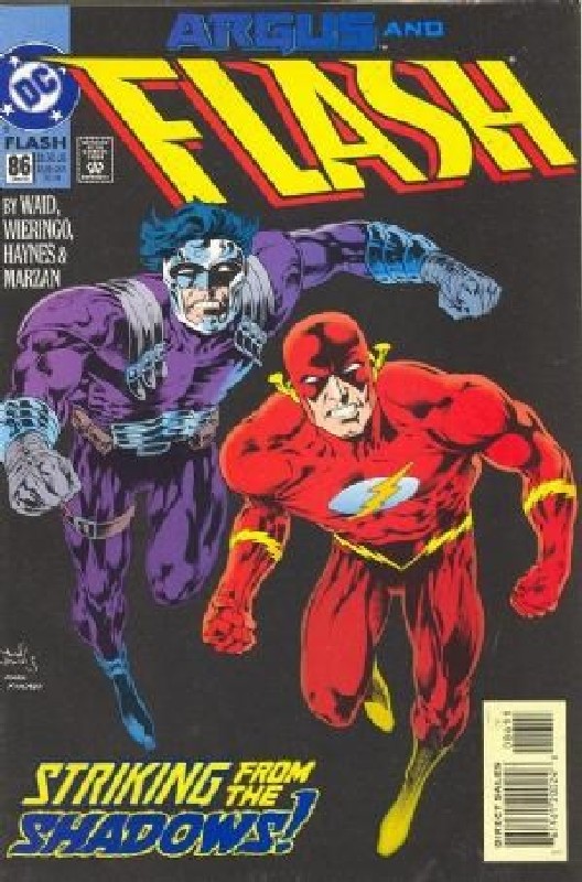 Cover of Flash (Vol 2) #86. One of 250,000 Vintage American Comics on sale from Krypton!
