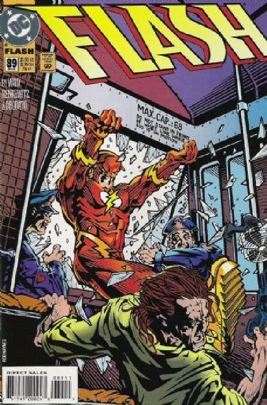 Cover of Flash (Vol 2) #89. One of 250,000 Vintage American Comics on sale from Krypton!
