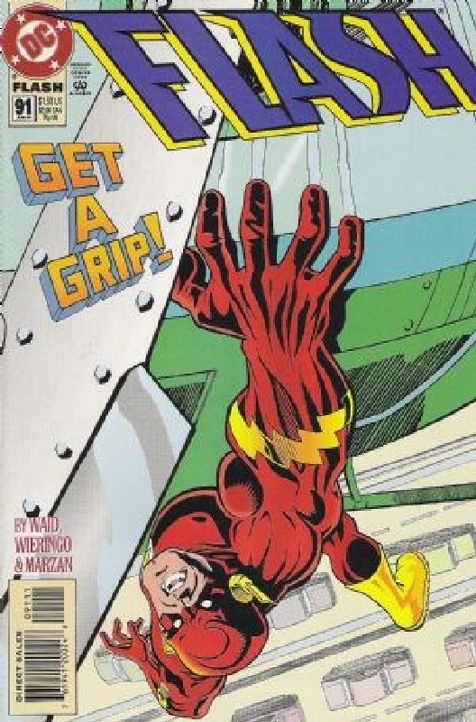 Cover of Flash (Vol 2) #91. One of 250,000 Vintage American Comics on sale from Krypton!