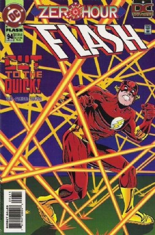 Cover of Flash (Vol 2) #94. One of 250,000 Vintage American Comics on sale from Krypton!