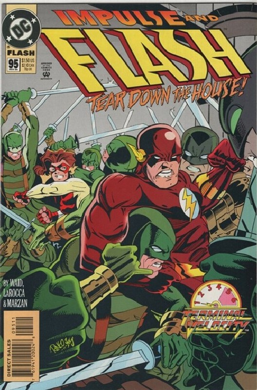 Cover of Flash (Vol 2) #95. One of 250,000 Vintage American Comics on sale from Krypton!