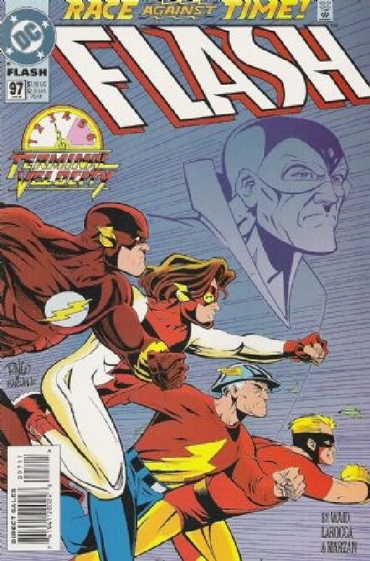 Cover of Flash (Vol 2) #97. One of 250,000 Vintage American Comics on sale from Krypton!