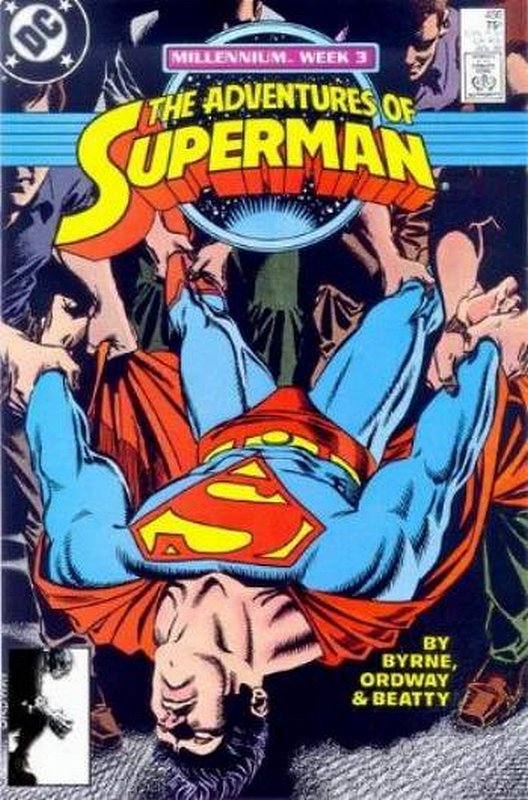 Cover of Adventures of Superman (Vol 1) #436. One of 250,000 Vintage American Comics on sale from Krypton!