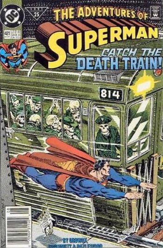 Cover of Adventures of Superman (Vol 1) #481. One of 250,000 Vintage American Comics on sale from Krypton!
