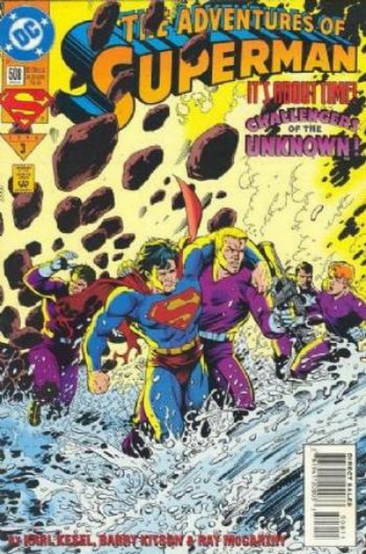 Cover of Adventures of Superman (Vol 1) #508. One of 250,000 Vintage American Comics on sale from Krypton!