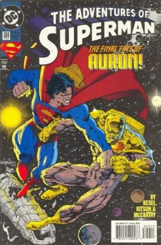 Cover of Adventures of Superman (Vol 1) #509. One of 250,000 Vintage American Comics on sale from Krypton!