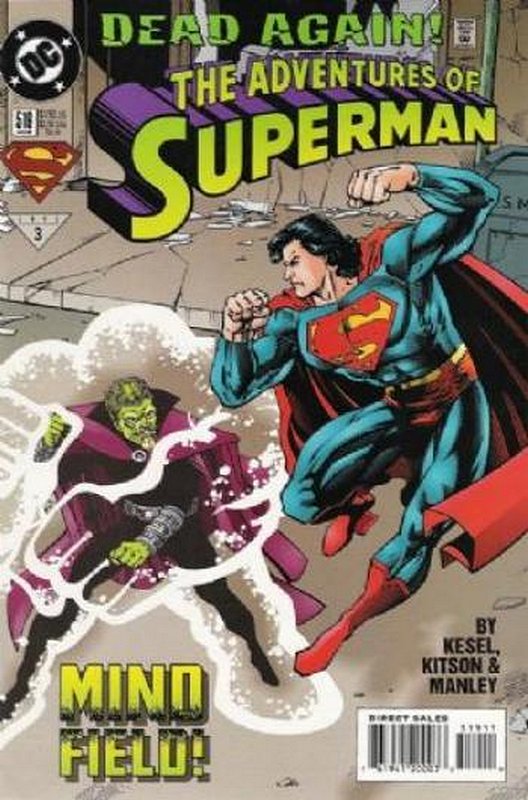 Cover of Adventures of Superman (Vol 1) #519. One of 250,000 Vintage American Comics on sale from Krypton!