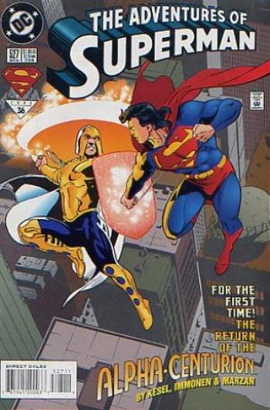 Cover of Adventures of Superman (Vol 1) #527. One of 250,000 Vintage American Comics on sale from Krypton!