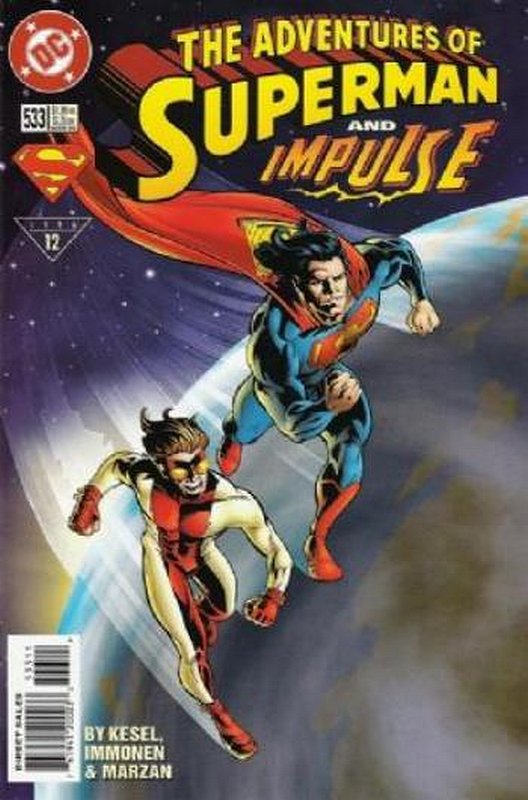 Cover of Adventures of Superman (Vol 1) #533. One of 250,000 Vintage American Comics on sale from Krypton!