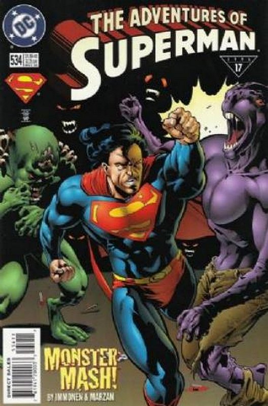 Cover of Adventures of Superman (Vol 1) #534. One of 250,000 Vintage American Comics on sale from Krypton!