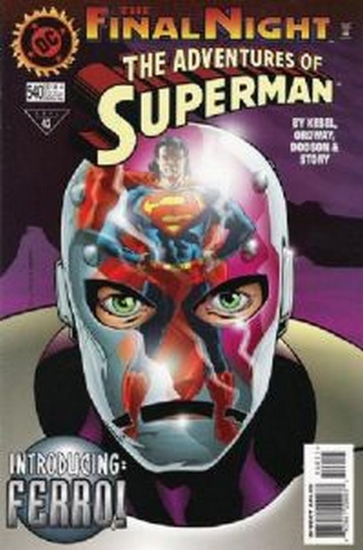 Cover of Adventures of Superman (Vol 1) #540. One of 250,000 Vintage American Comics on sale from Krypton!