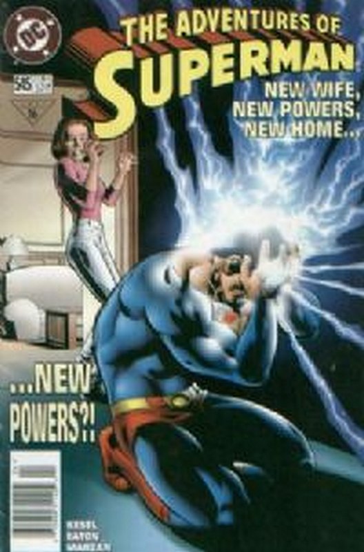 Cover of Adventures of Superman (Vol 1) #545. One of 250,000 Vintage American Comics on sale from Krypton!
