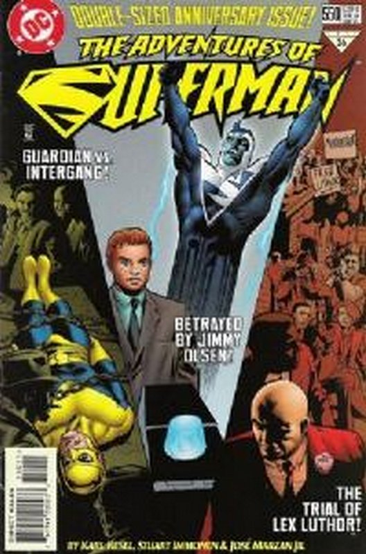 Cover of Adventures of Superman (Vol 1) #550. One of 250,000 Vintage American Comics on sale from Krypton!
