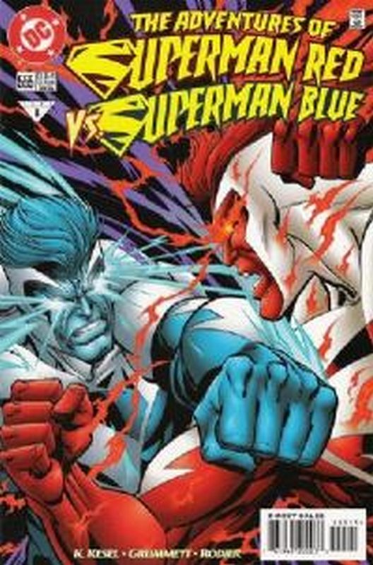 Cover of Adventures of Superman (Vol 1) #555. One of 250,000 Vintage American Comics on sale from Krypton!
