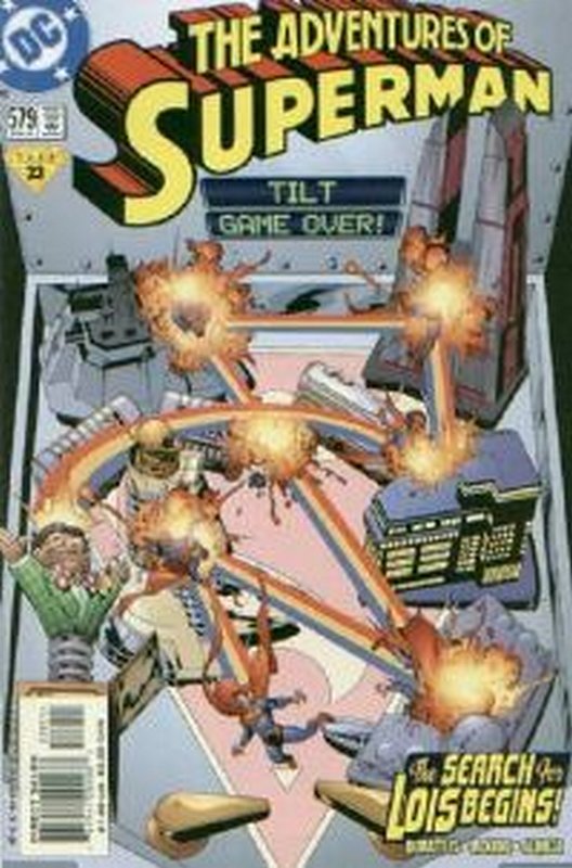 Cover of Adventures of Superman (Vol 1) #579. One of 250,000 Vintage American Comics on sale from Krypton!
