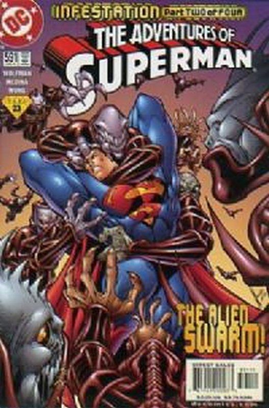 Cover of Adventures of Superman (Vol 1) #591. One of 250,000 Vintage American Comics on sale from Krypton!