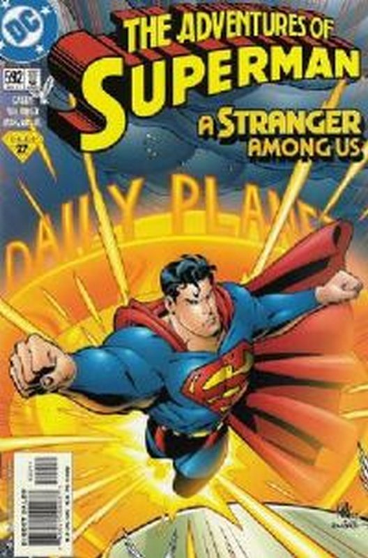 Cover of Adventures of Superman (Vol 1) #592. One of 250,000 Vintage American Comics on sale from Krypton!