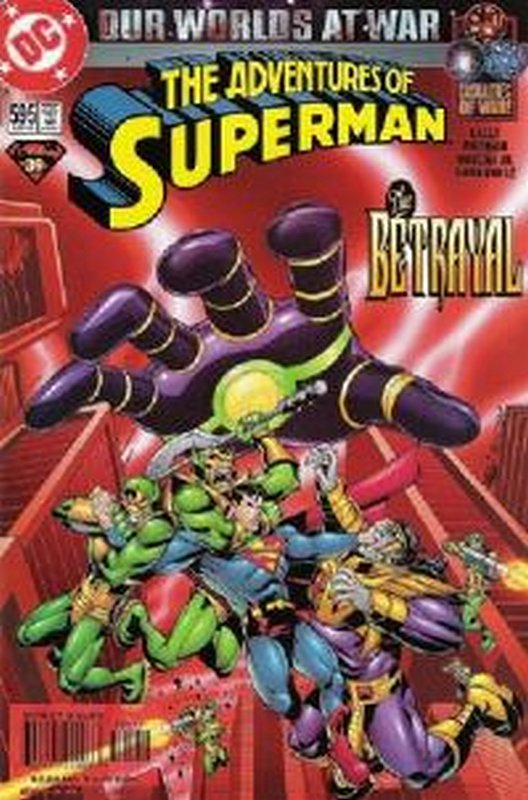 Cover of Adventures of Superman (Vol 1) #595. One of 250,000 Vintage American Comics on sale from Krypton!