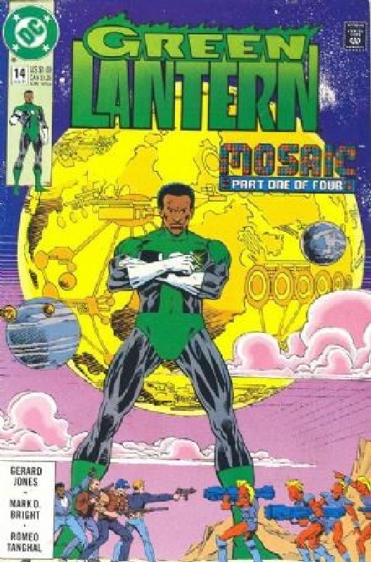 Cover of Green Lantern (Vol 3) #14. One of 250,000 Vintage American Comics on sale from Krypton!