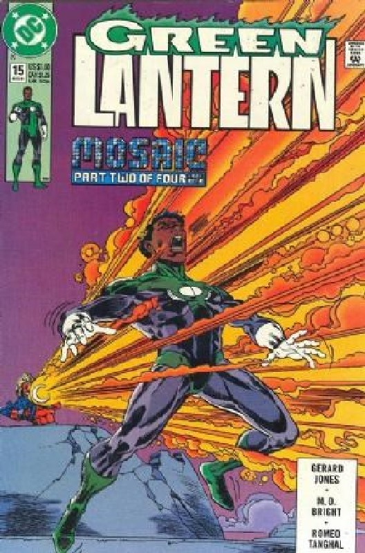 Cover of Green Lantern (Vol 3) #15. One of 250,000 Vintage American Comics on sale from Krypton!