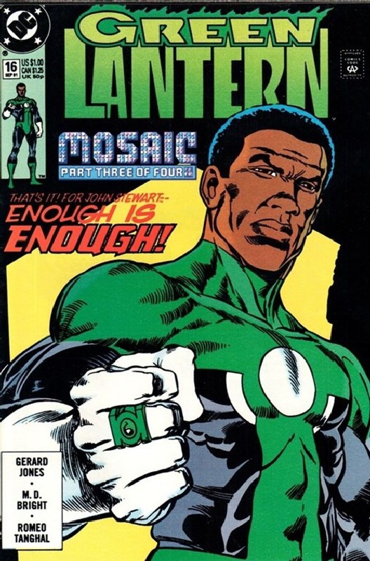 Mosaic Part 3 of 4<br> Cover of Green Lantern (Vol 3) #16. One of 250,000 Vintage American Comics on sale from Krypton!