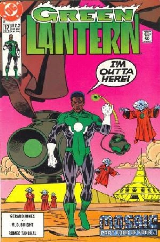 Cover of Green Lantern (Vol 3) #17. One of 250,000 Vintage American Comics on sale from Krypton!